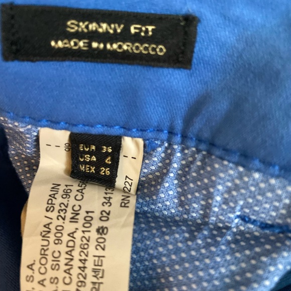 Massimo Dutti Women’s Skinny Fit Royal Blue Jean - Picture 6 of 6